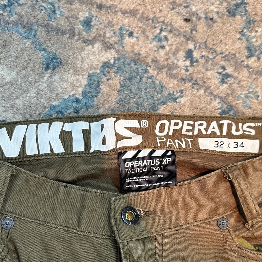 Viktos Men's Green Tactical Pants - Picture 4 of 5